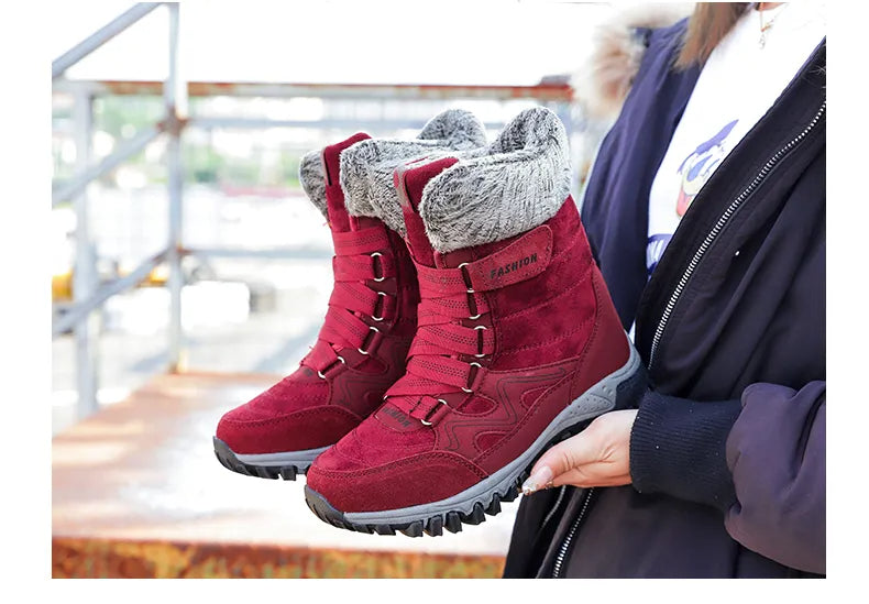 Boots Winter Shoes Female Snow
