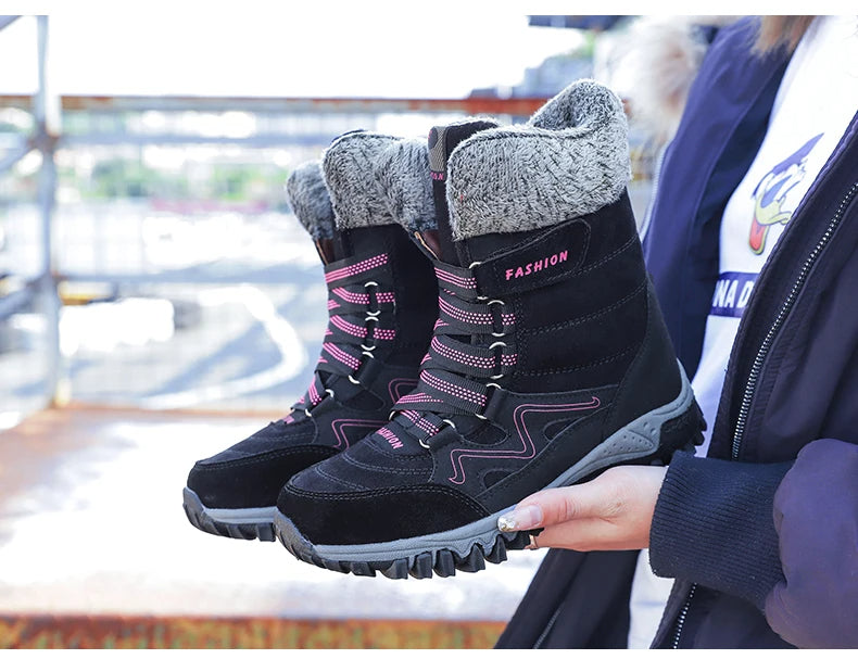 Boots Winter Shoes Female Snow