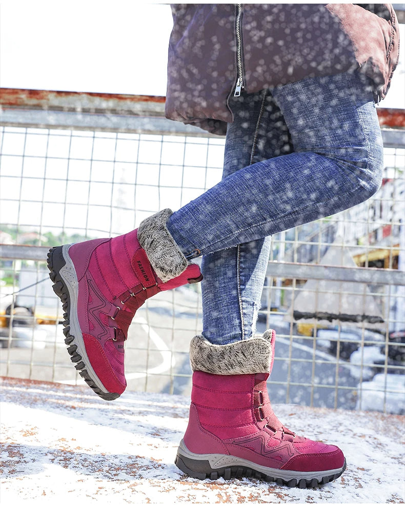Boots Winter Shoes Female Snow