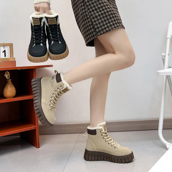 Platform Snow Boots Women