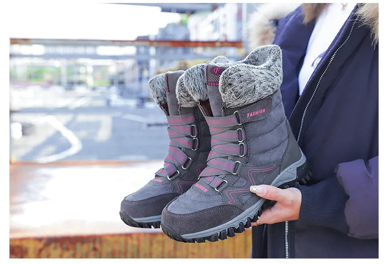 Boots Winter Shoes Female Snow