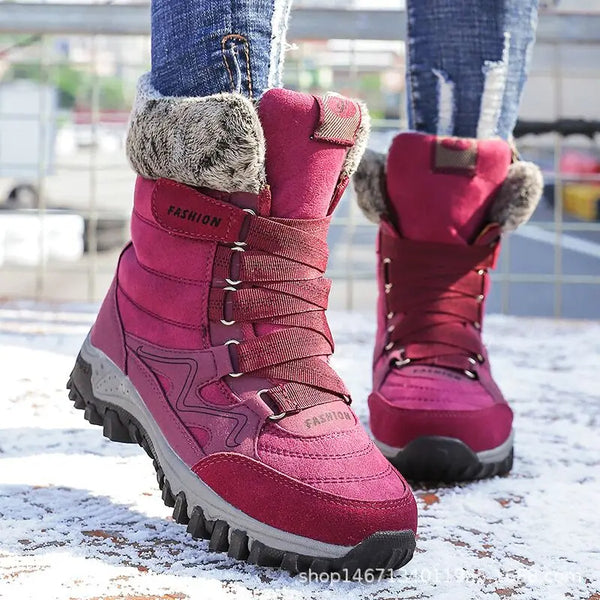 Boots Winter Shoes Female Snow