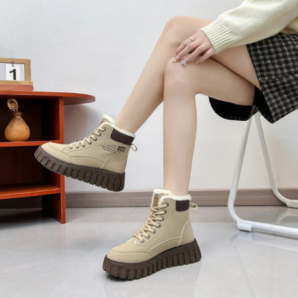 Platform Snow Boots Women