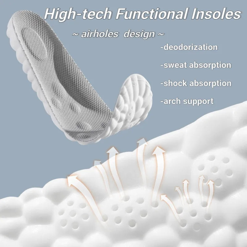 4D Cloud Technology Insole - Super Soft!