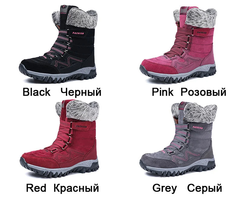 Boots Winter Shoes Female Snow