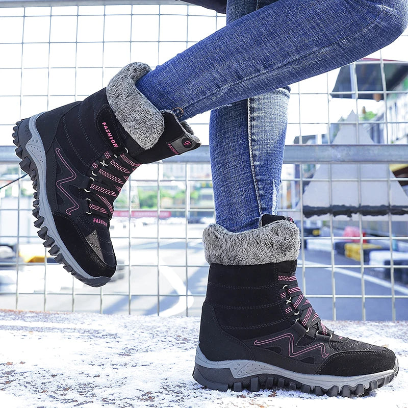 Boots Winter Shoes Female Snow