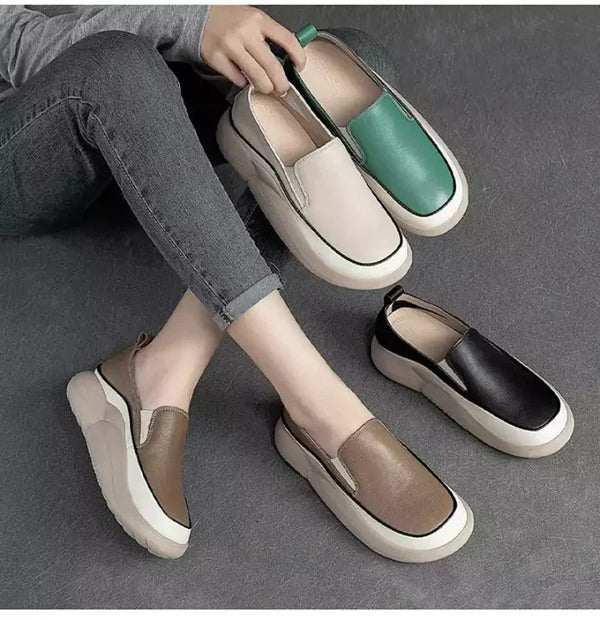 Ivy™ - Versatil Women's Platform Loafers 👟🌻