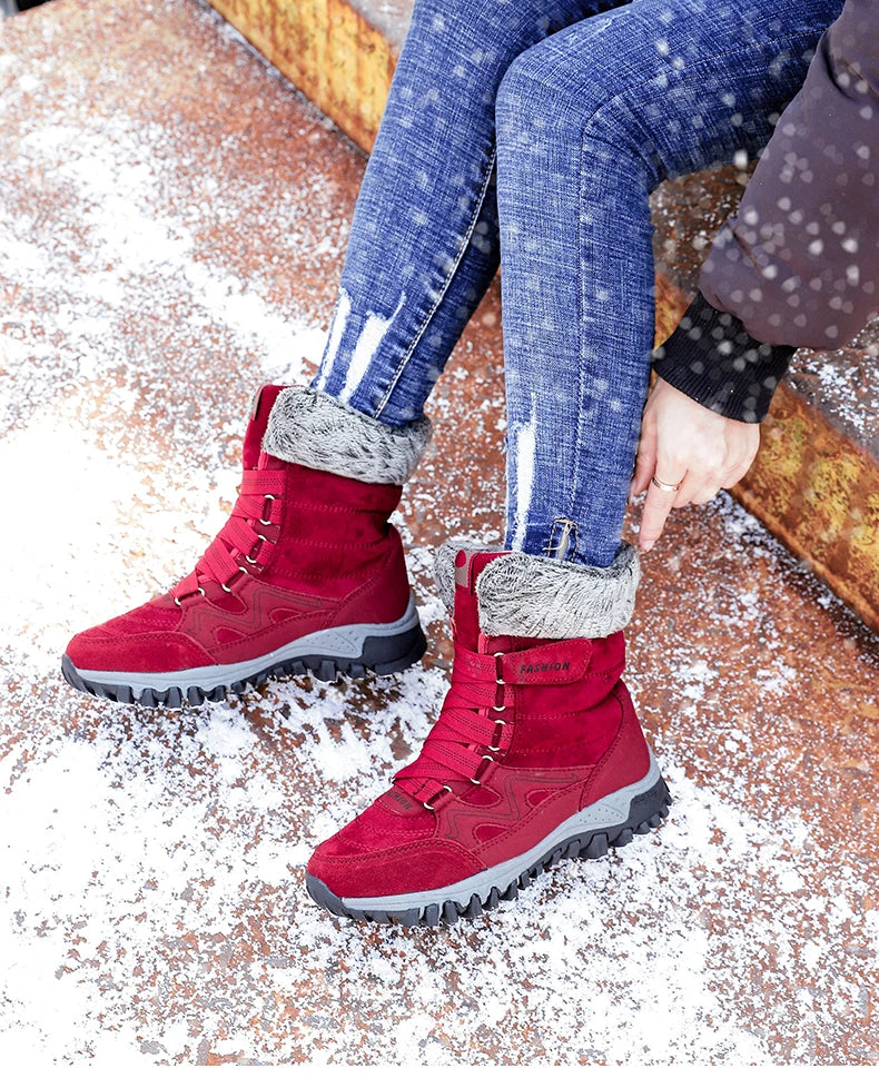 Boots Winter Shoes Female Snow