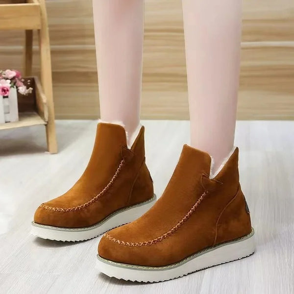 Women Platform Ankle Snow Boots
